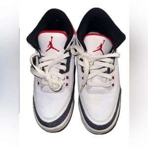 Nike Air Jordan 3 Retro Denim SE GS ‘Fire Red’ 2020 Youth 5.5 or women’s 6.5-7
